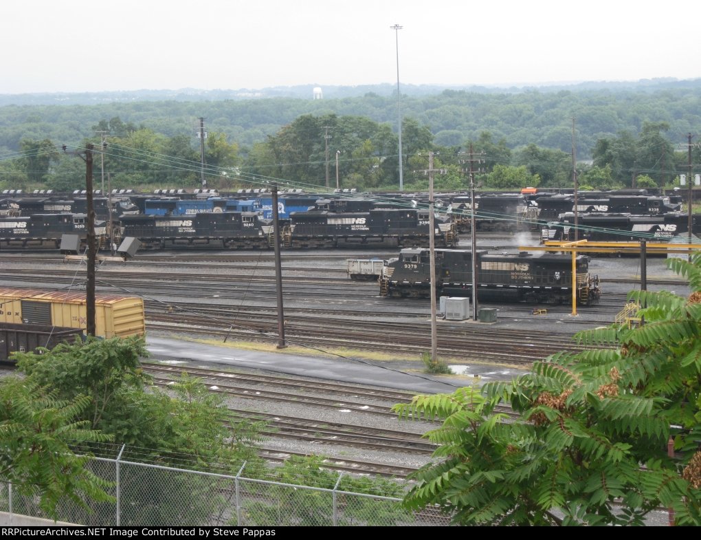 Overlooking Enola Engine Terminal